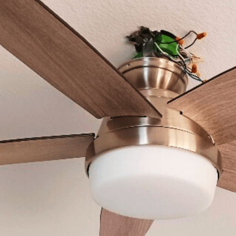 Ceiling fan with electrical issues
