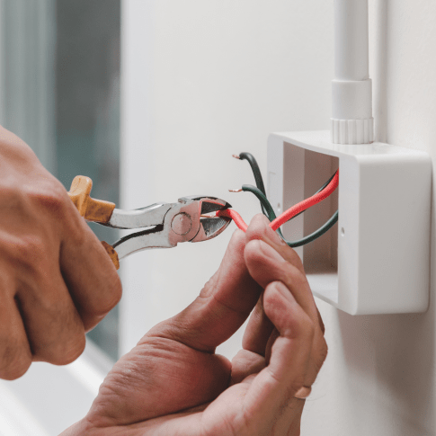 Electrical work with wirings